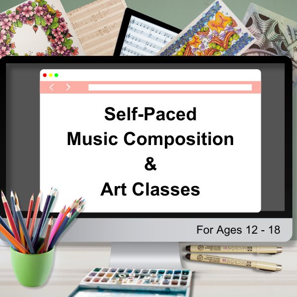 Self-Paced Classes: Music Composition & Zentangle® Art